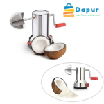 Dapurbd-Kitchenware-Cutting & Chopping- Stainless Steel Coconut Scraper- 05