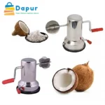 Dapurbd-Kitchenware-Cutting & Chopping- Stainless Steel Coconut Scraper- 06