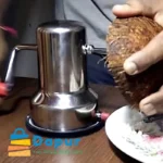 Dapurbd-Kitchenware-Cutting & Chopping- Stainless Steel Coconut Scraper- 07