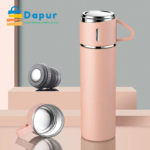 DapurBD-Kitchenware-Thermal Flasks & Containers-Vacuum Flask Set Drinking Metal Water Bottle Gift-09