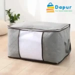 DapurBD-Homedecorated- Foldable Zipper Blanket Storage Organizer Bag-06