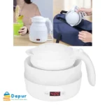 Portable Mini Folding Kettle Electric Silicone Foldable Water Kettles- Kithcenware-Thermal Flasks & Containers-DapurBD-06